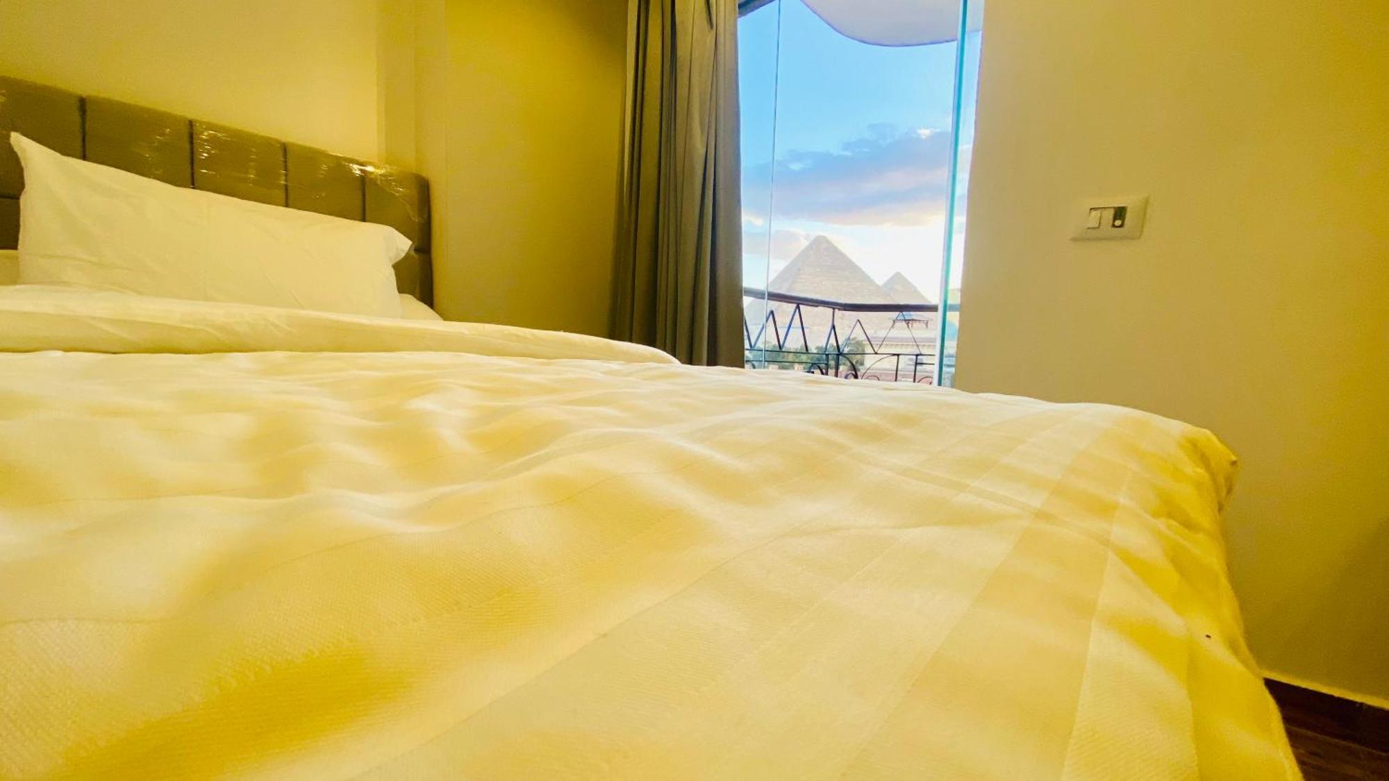 Oh Pyramids View Hotel Kafret el-Gabal Екстериор снимка