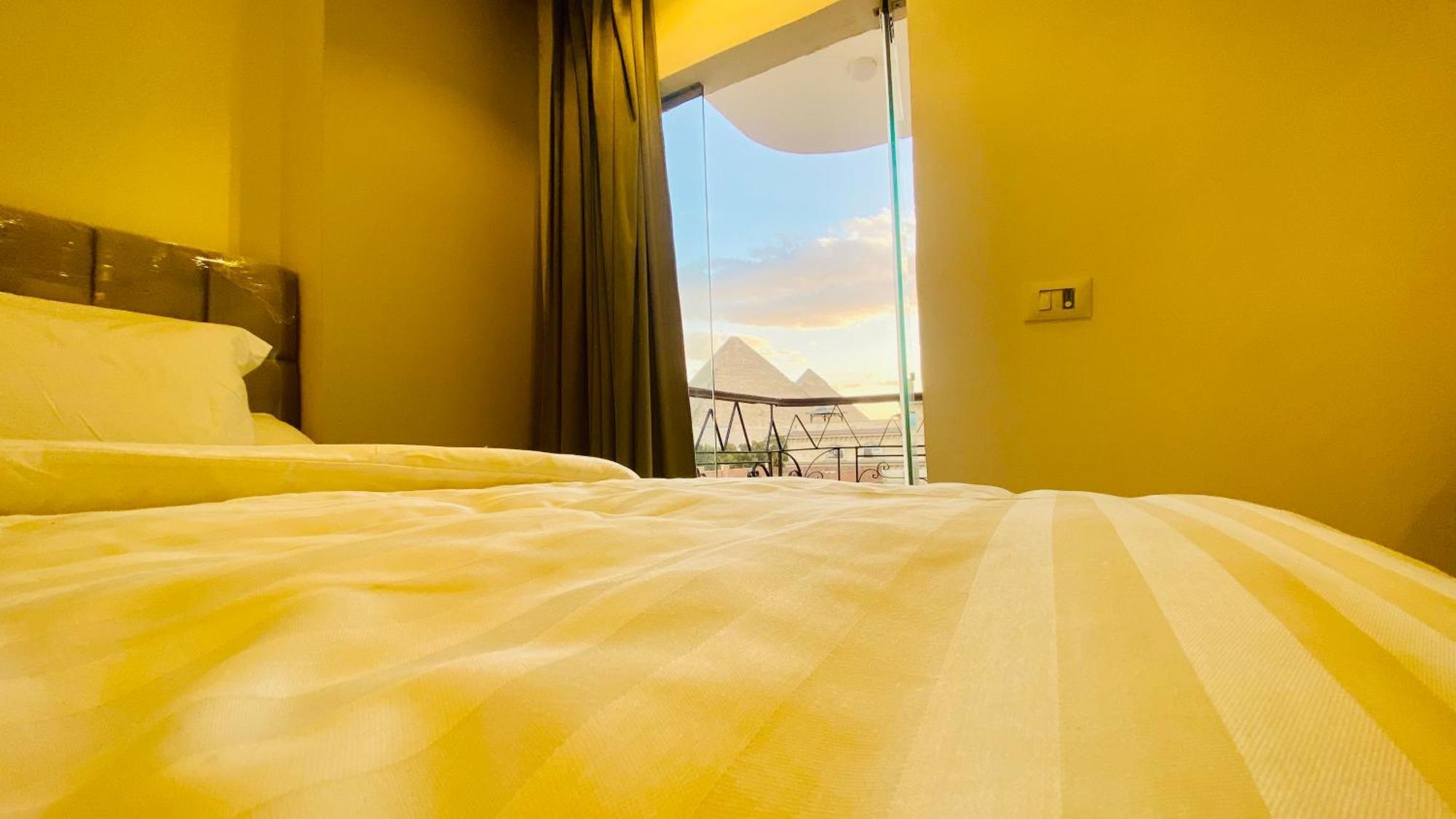 Oh Pyramids View Hotel Kafret el-Gabal Екстериор снимка