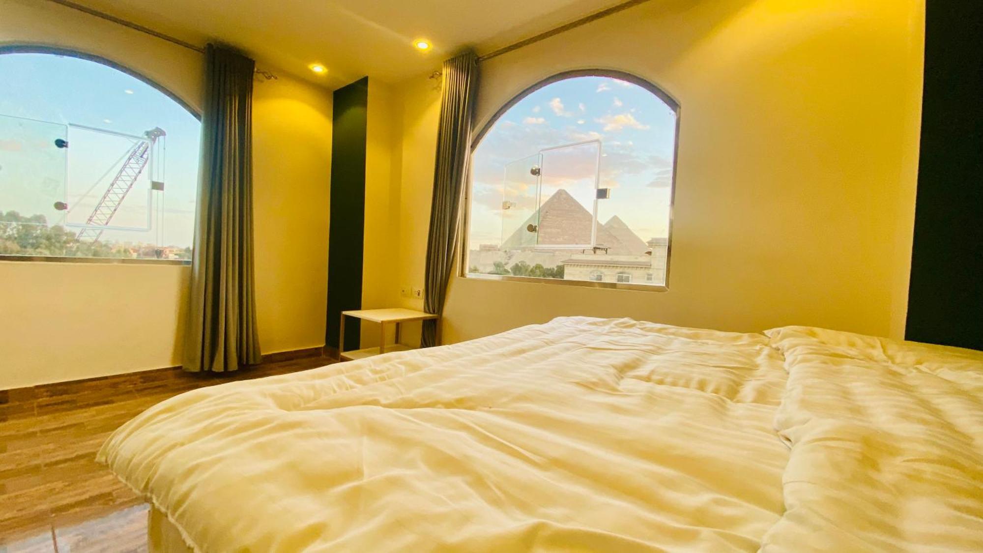 Oh Pyramids View Hotel Kafret el-Gabal Екстериор снимка