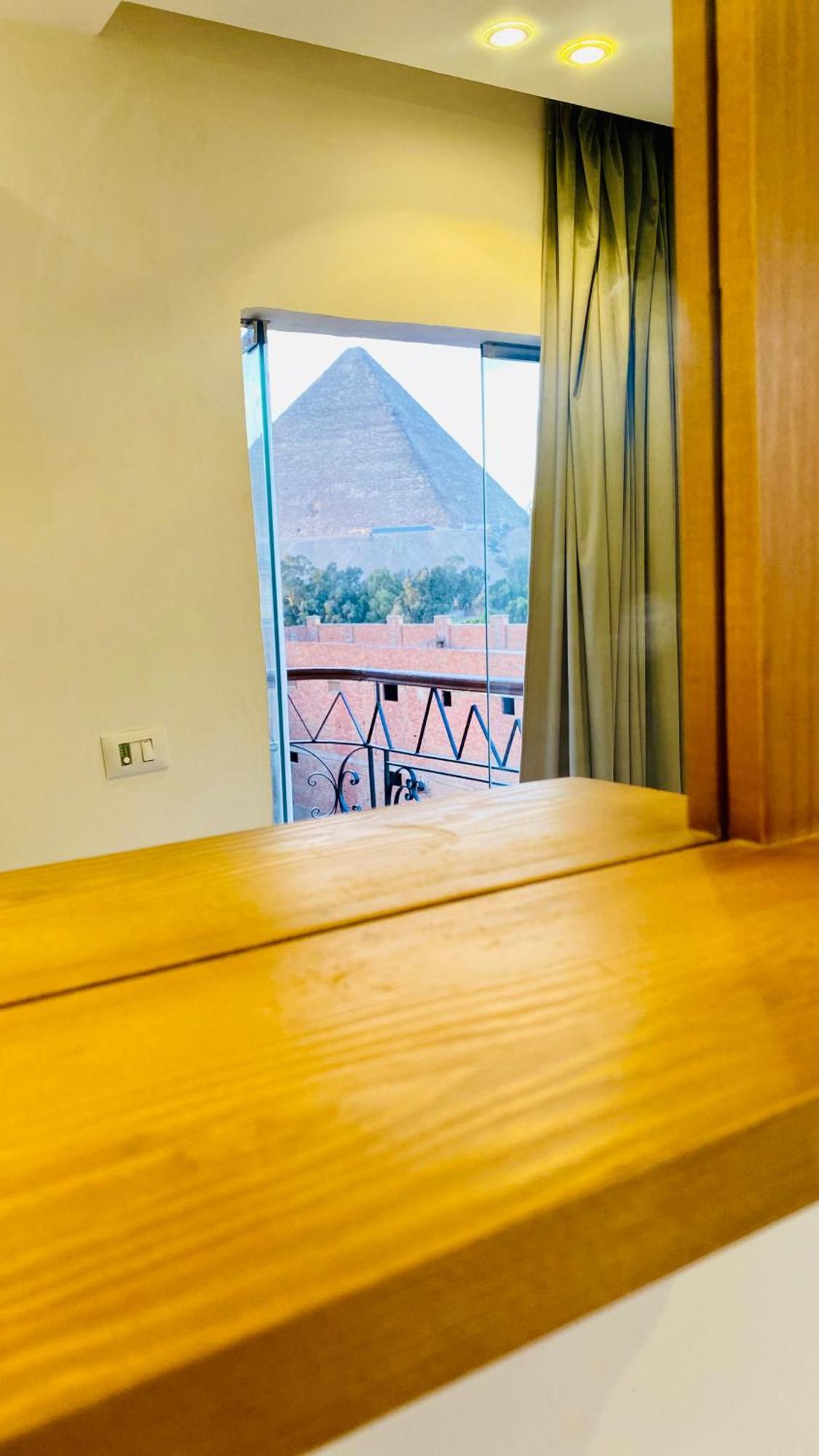Oh Pyramids View Hotel Kafret el-Gabal Екстериор снимка