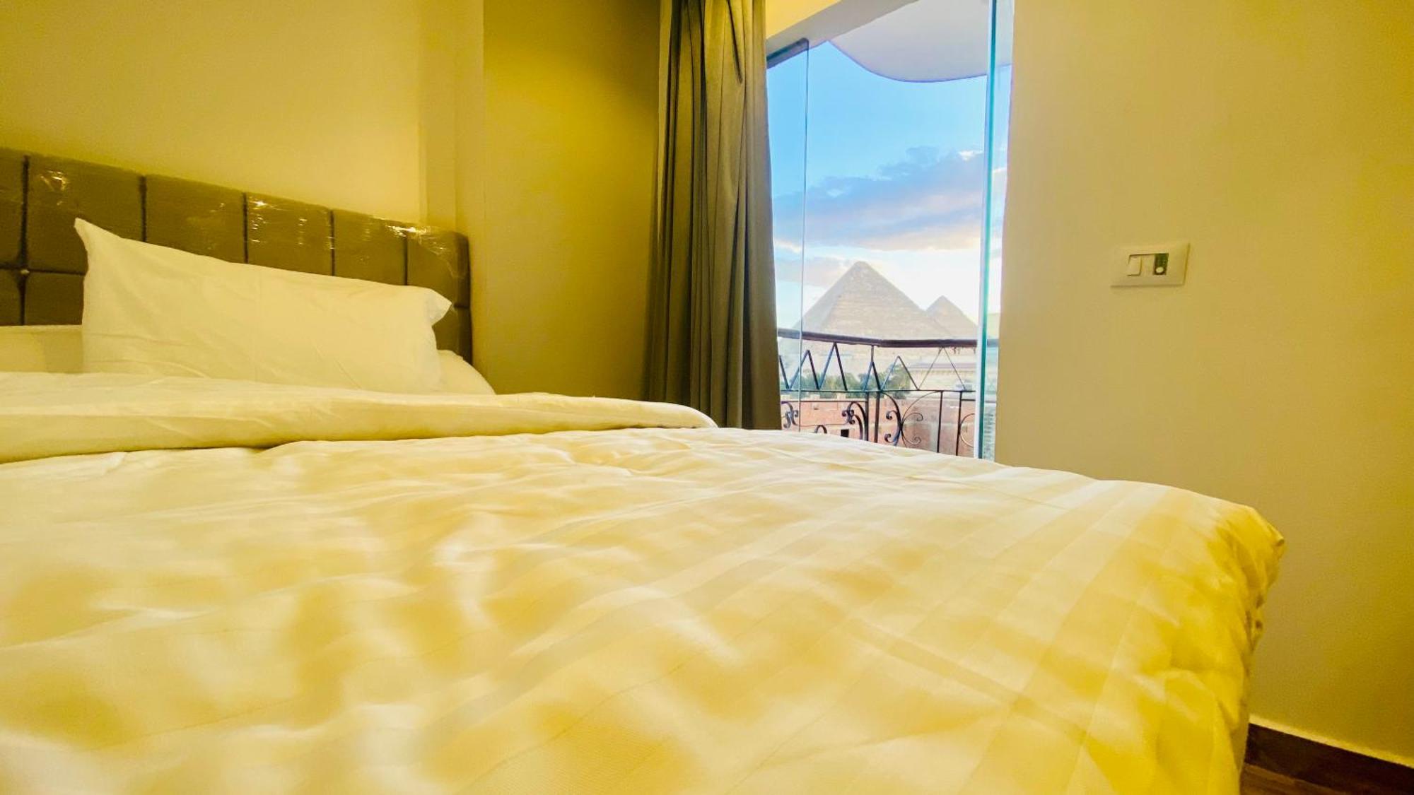 Oh Pyramids View Hotel Kafret el-Gabal Екстериор снимка