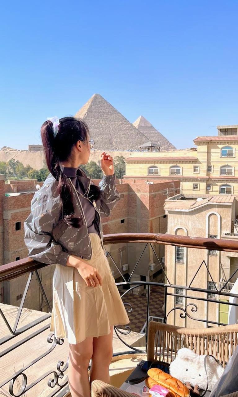 Oh Pyramids View Hotel Kafret el-Gabal Екстериор снимка